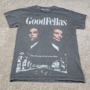 Goodfellas The Movie T-Shirt Gray Three Decades of Life in the Mafia